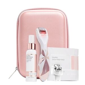 Microneedling Kit with Pink Travel Case